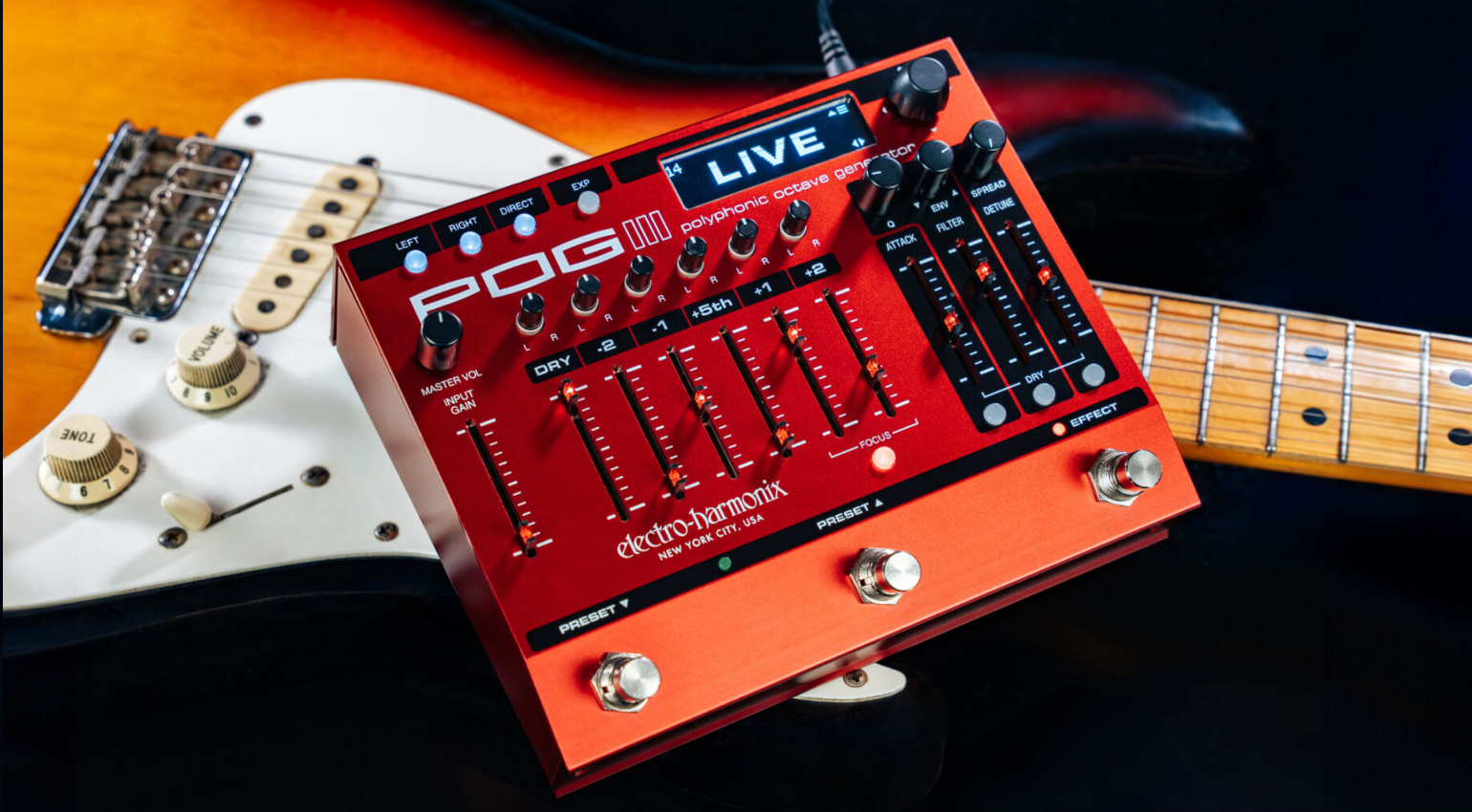 Electro-Harmonix estrena el POG3, su generador de octavas